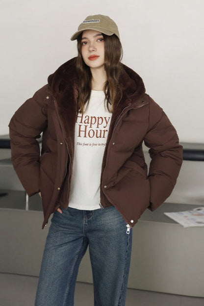 Luvik | Turkispaneeli lyhyt toppatakki