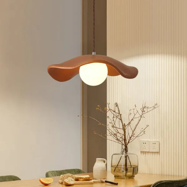 Luvikno | Lotus blader pendellampe - Gi naturlig eleganse til spiseområdet ditt