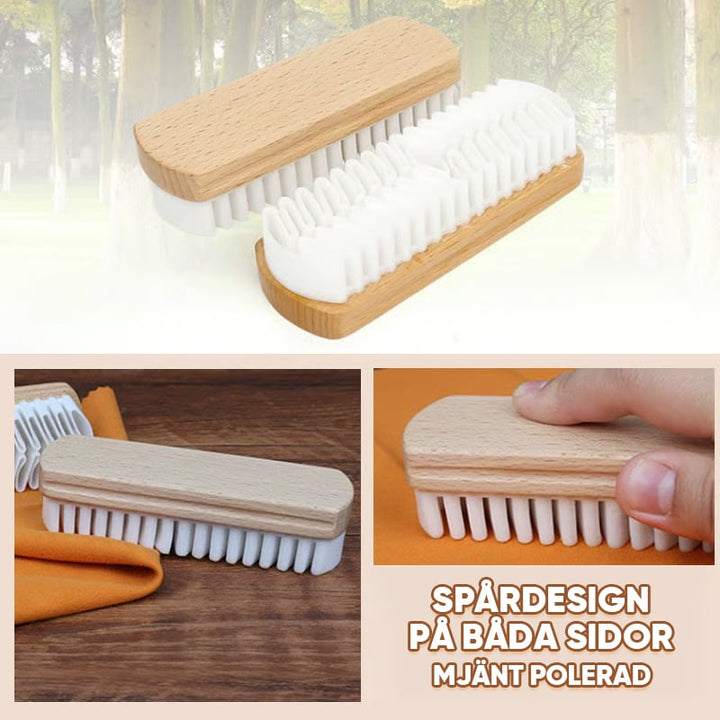 Velora Premium Brush — Få suedestøvlene dine til å skinne, helt kjemikaliefri! | Luvikno