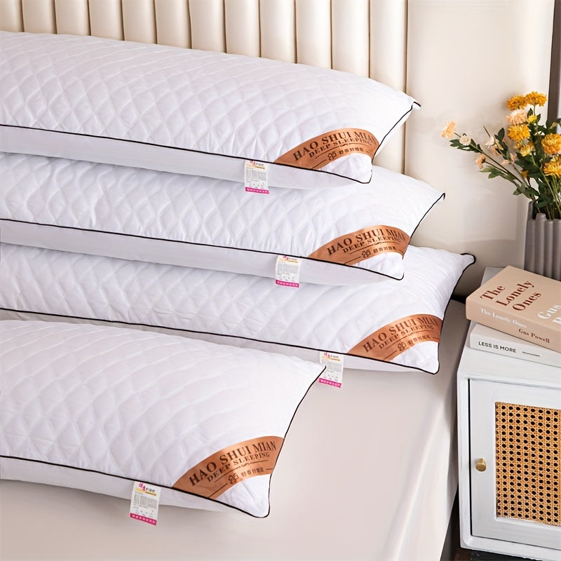 LuxurySoft - Ekstra Lang Hypoallergenisk Pute for Rygg- og Side-sovende, Myk og Pustende, Maskinvaskbar | Luvikno