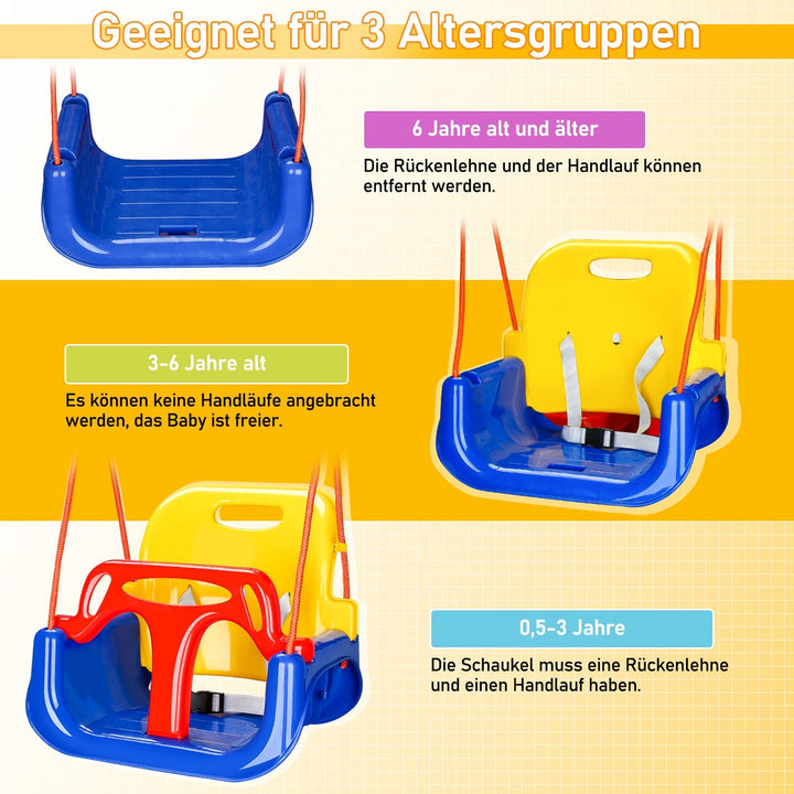 Barnsving Baby Swing 3 i 1 | Luvikno