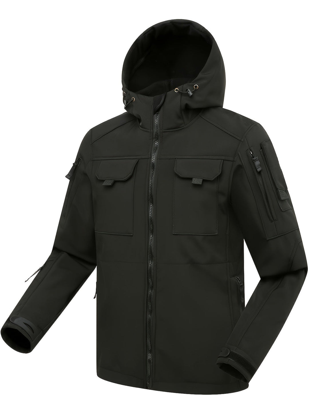 Luvik | Vedenpitävä miesten softshell-takki hupulla
