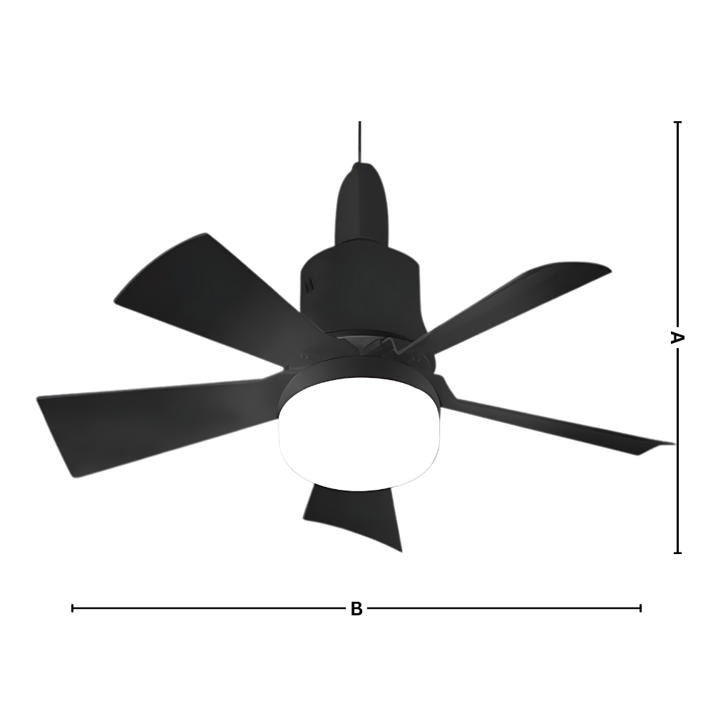 E27 Socket Fan Light | Luvikno