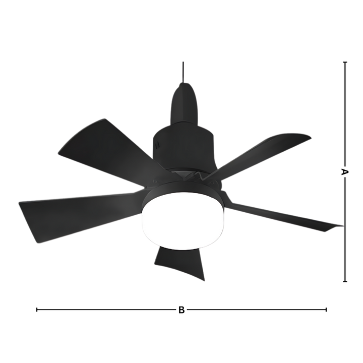 E27 Socket Fan Light | Luvikno