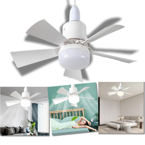 E27 Socket Fan Light | Luvikno