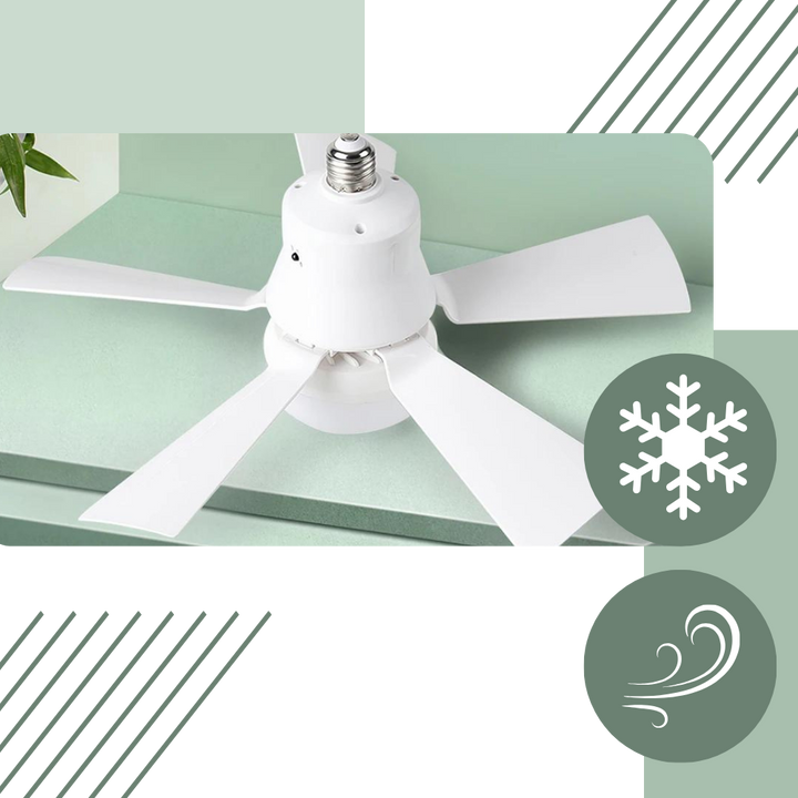 E27 Socket Fan Light | Luvikno