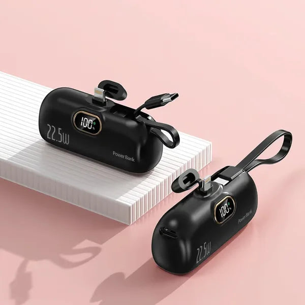 ChargeXcel Mini — Aldri uten strøm igjen, alltid fri og klar for hvert øyeblikk | Luvikno