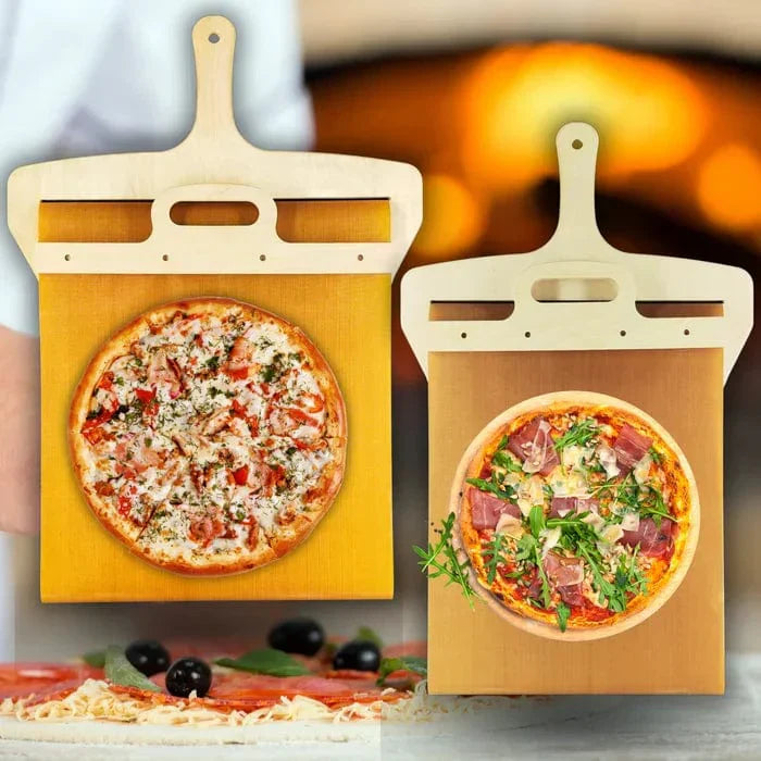 FlexiPizza Spade – Justerbar Pizzaspatel for Hjemmet Luvikno