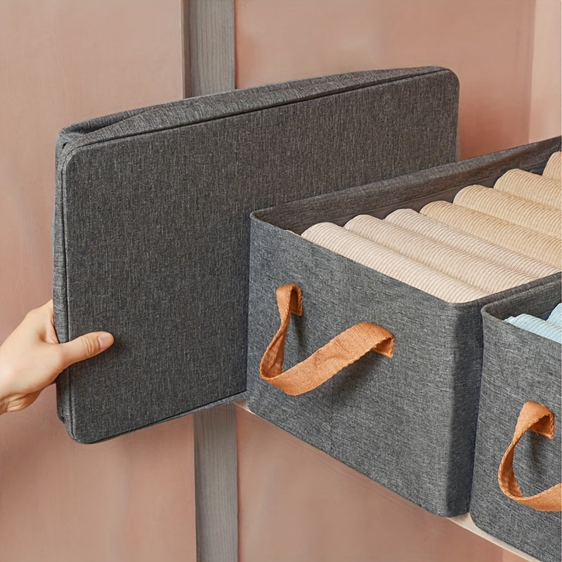 CompactBox - Sammenleggbar kleslagring for skap og reise Luvikno