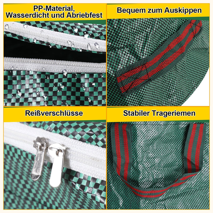 Hageavfallssekk hagesekk 272L med lokk | Luvikno
