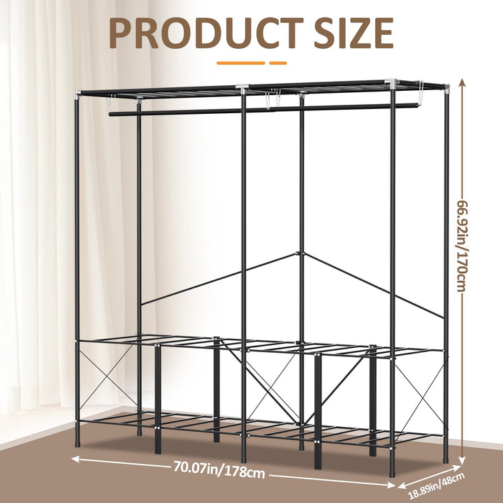 Foldbar garderobe soveromskap | Luvikno