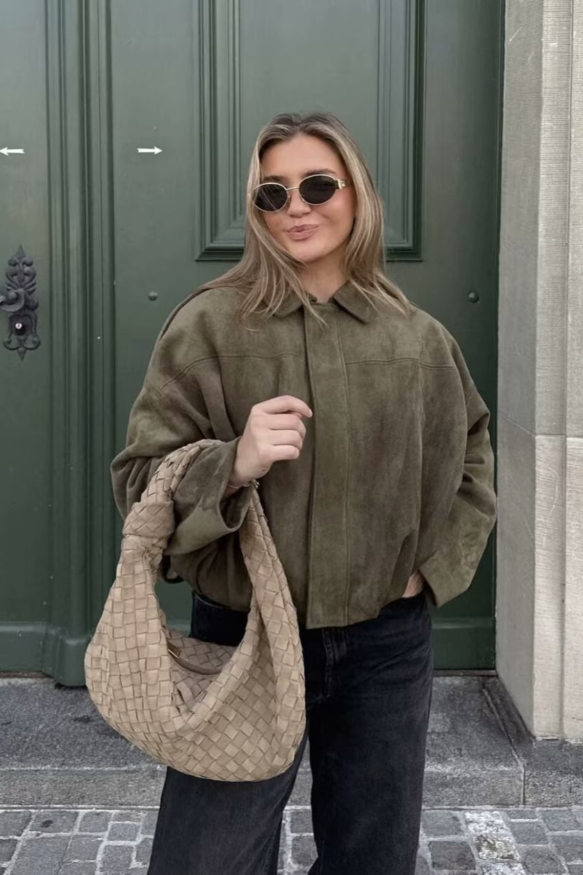 Luvik | Tekstuur Bomber-takki