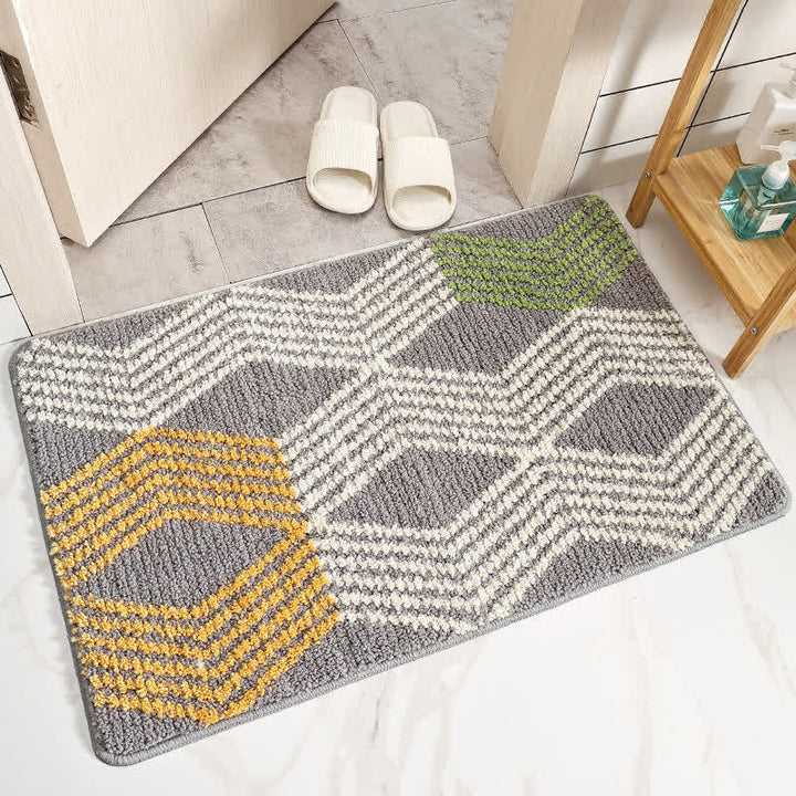 Fluffy Absorbent Bath Rug with Non Slip Backing | Luvikno