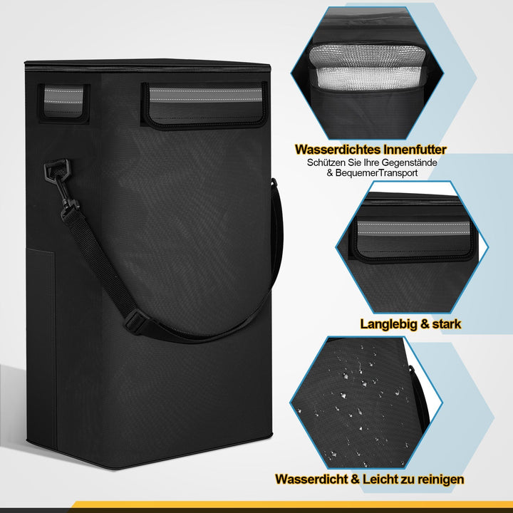 Shopping trolley shopping roller foldable 40L | Luvikno