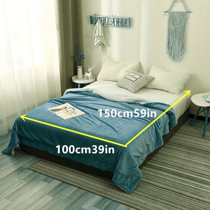 LuxeFlannel – Dobbelt-sidig Sherpa Teppe for Ultimat Komfort Luvikno