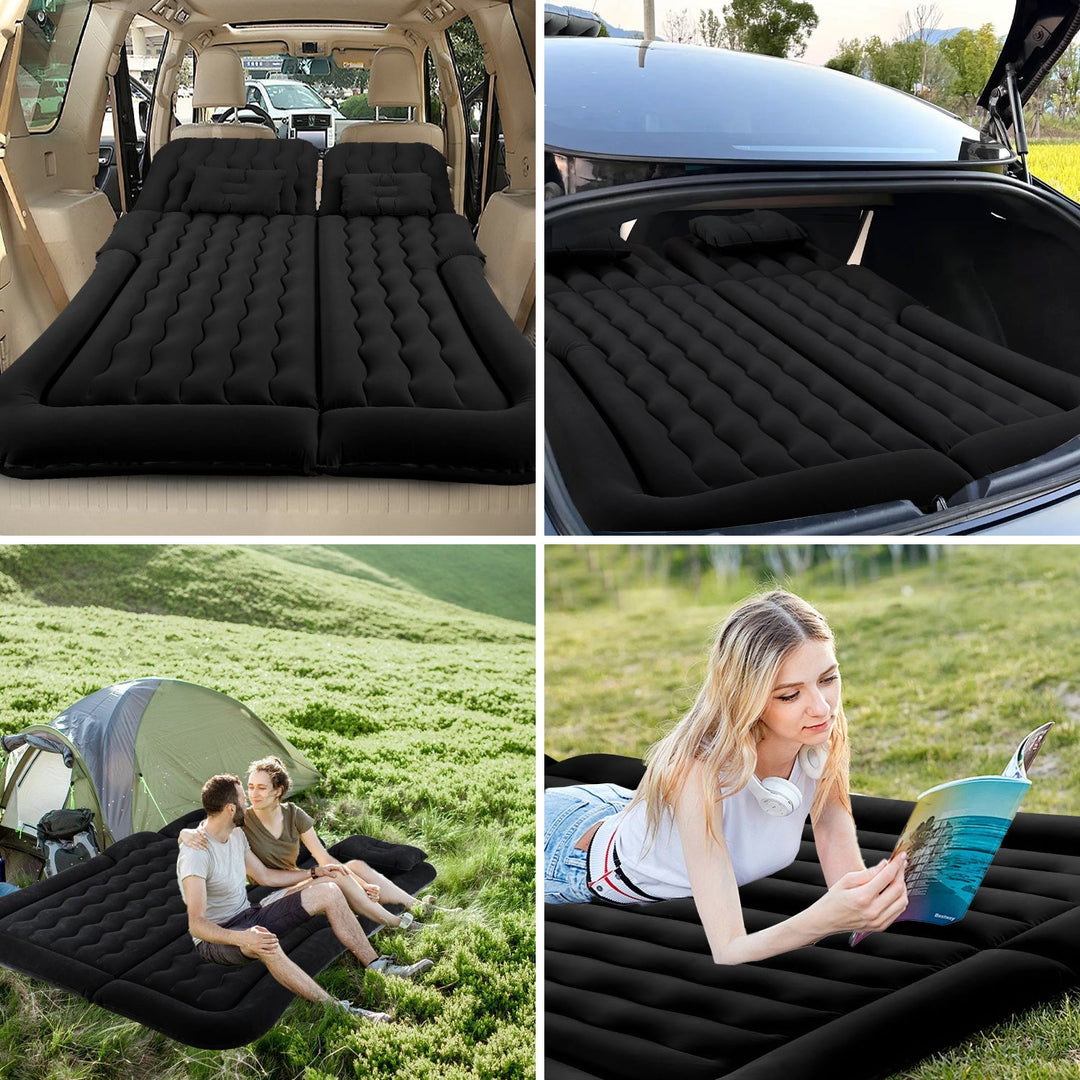 Air Bed Bil Luftmadrass med Pute | Luvikno