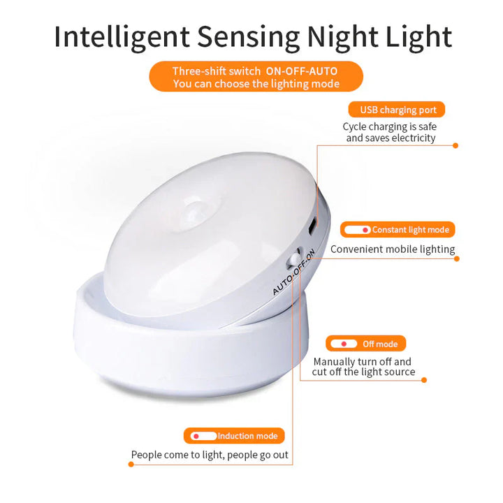 Smart Motion Sensor Night Light - Elara | Luvikno