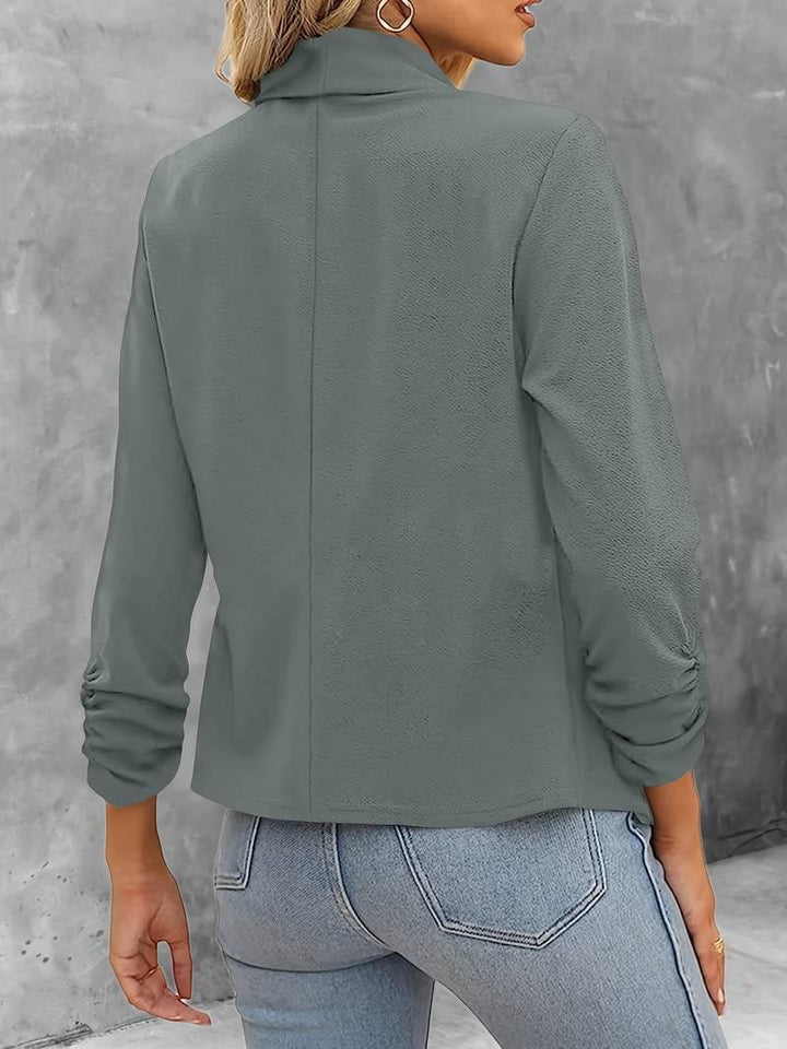 Luvik | Stilig Blazer med Åpen Front