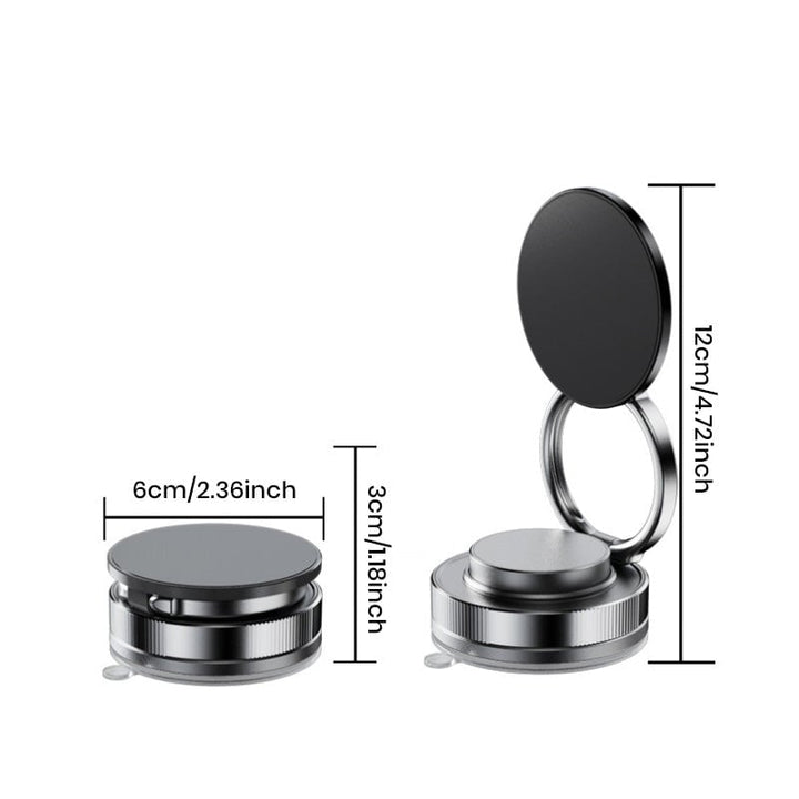 360° justerbar vakuum-magnet telefonholder | Luvikno