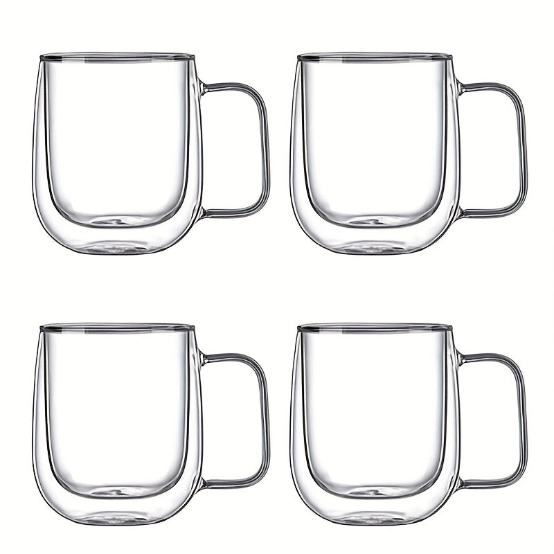 ThermoSip Dobbeltvegget glasskrus – Borosilikatglass, varmebestandig & elegant | Luvikno