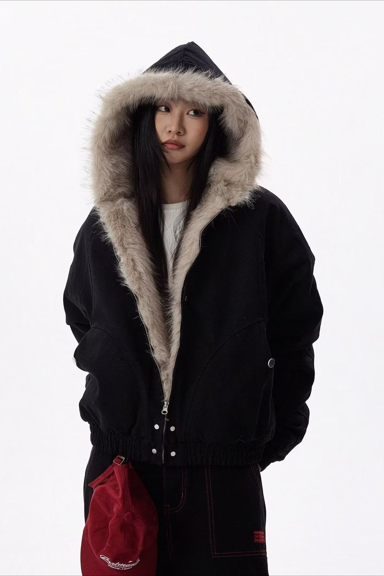 Luvik | Fit Eristehittu Puffer-takki