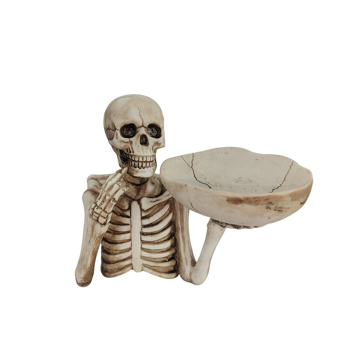 GhoulBowl Hodeskallebolle – Har Halloween godteribolle og gothisk dekorasjon | Luvikno