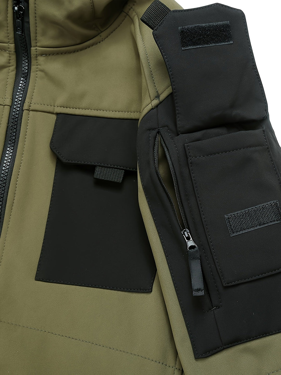 Luvik | Vedenpitävä miesten softshell-takki hupulla