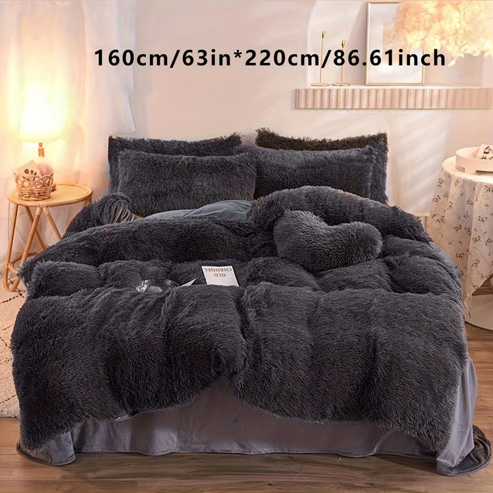 Luvikno | Luksuriøst Fløyels Duvet Dekkesett for Ultimat Komfort