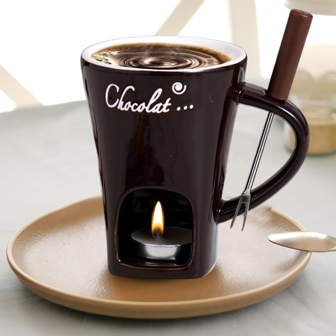 ChocoFondue - Elegant bolle for smeltbar sjokolade og ost Luvikno