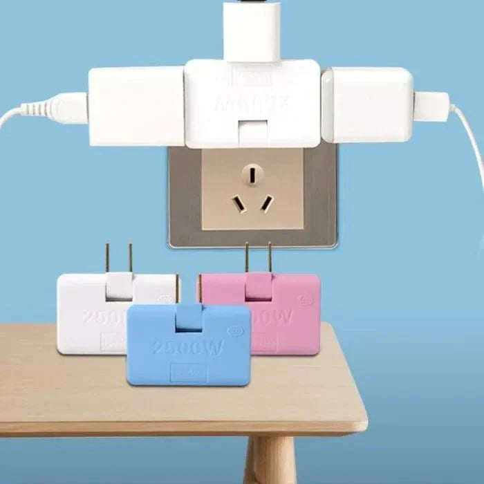 Luvikno | Eazy Socket - 180° roterende strømuttak - Praktisk og innovativ
