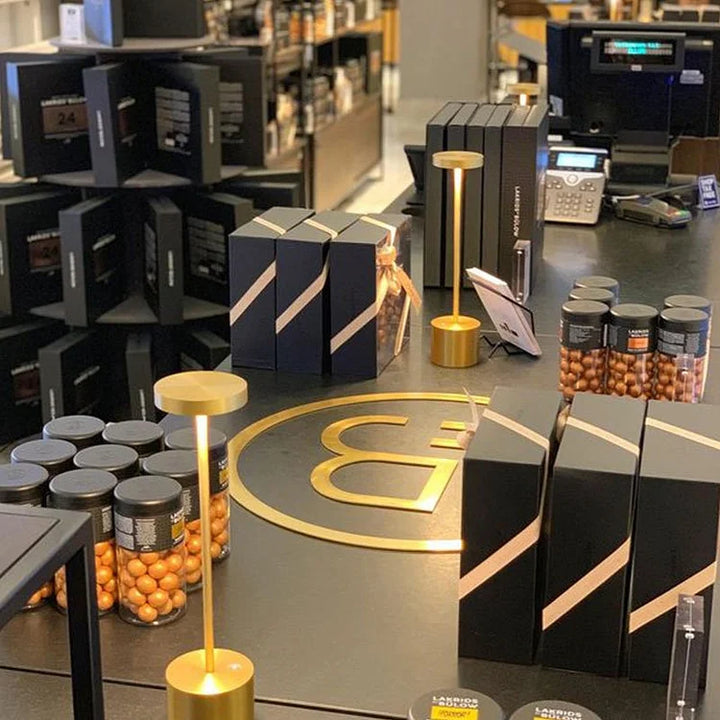 Luvikno | Qandlelight - Trådlampa oppladbar bordlampe