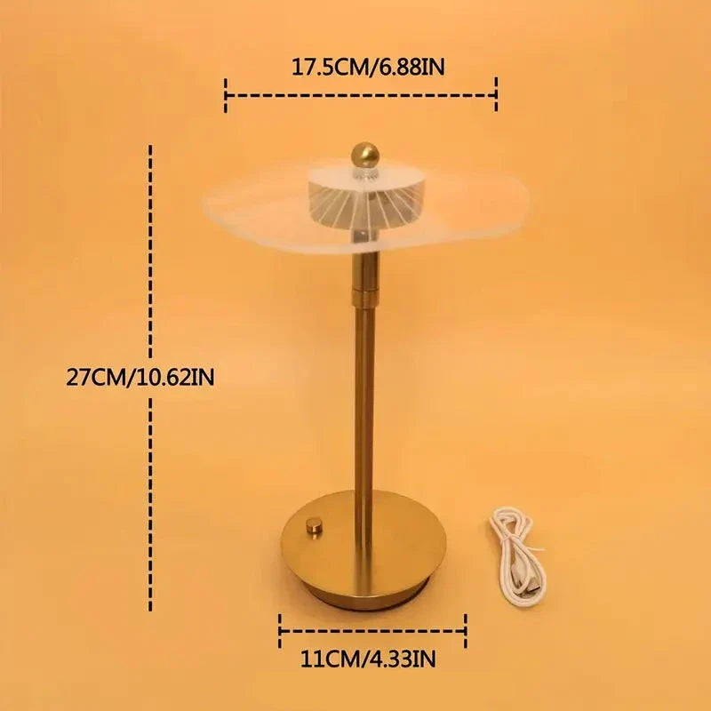 Luvikno | Elegant LED Skrivebordslampe med Justerbart Design