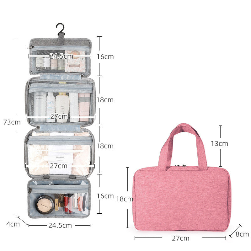 Luvikno | Store kapasitet reise toalettmappe