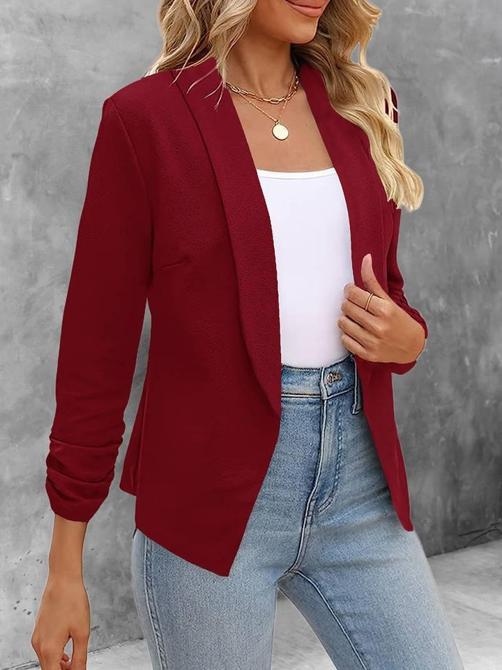 Luvik | Stilig Blazer med Åpen Front