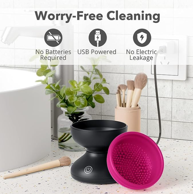 Luvikno | BeautyBlitz Washmaster — Gir penslene dine strålende friskhet og feilfri perfeksjon på kort tid!
