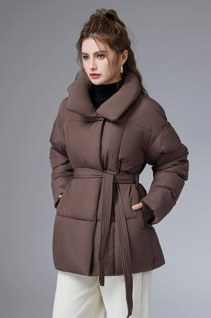 Luvik | Vapaa-ajan Lyhyt Puuvillapufferitakki