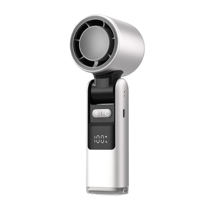 Folding Mini Håndholdt Høyhastighets USB Oppladbar Turbo Vifte | Luvikno