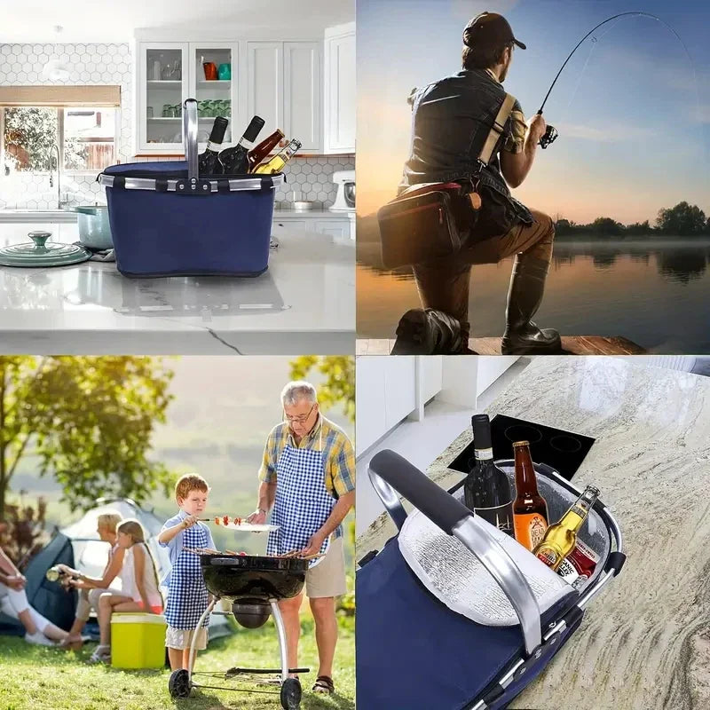 ChillNest Thermo bag – Nyt perfekt friske måltider og drikker, uansett hvor livet tar deg | Luvikno