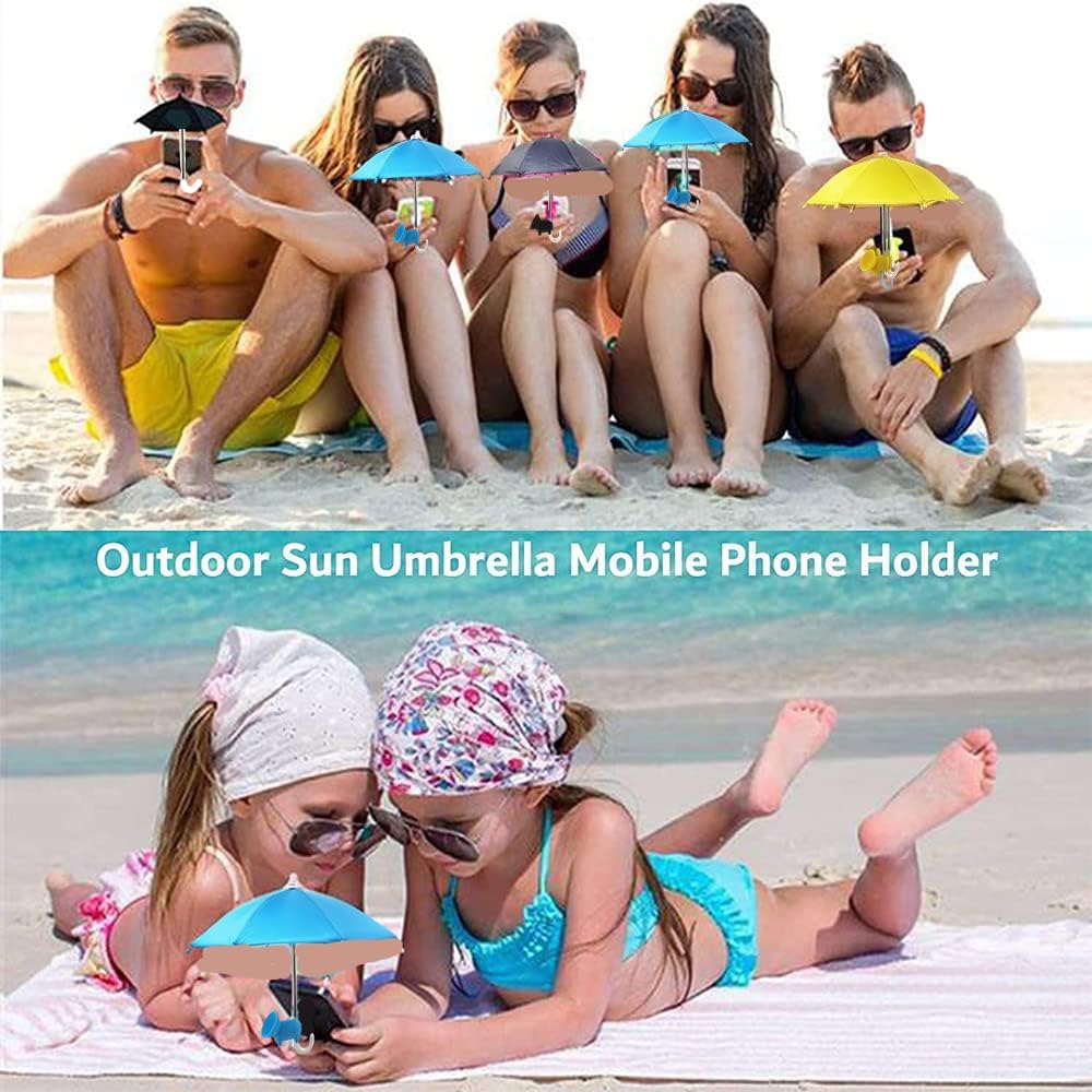 Telefon Paraply Sugekop Stativ for Sol | Luvikno