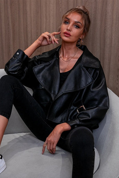 Luvik | Nahkahiha Takki