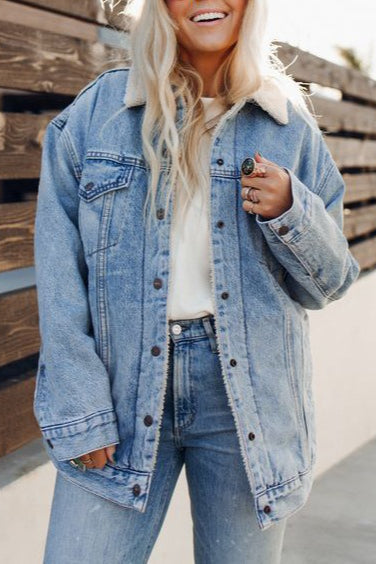 Luvik | Skumforet Denimjakke