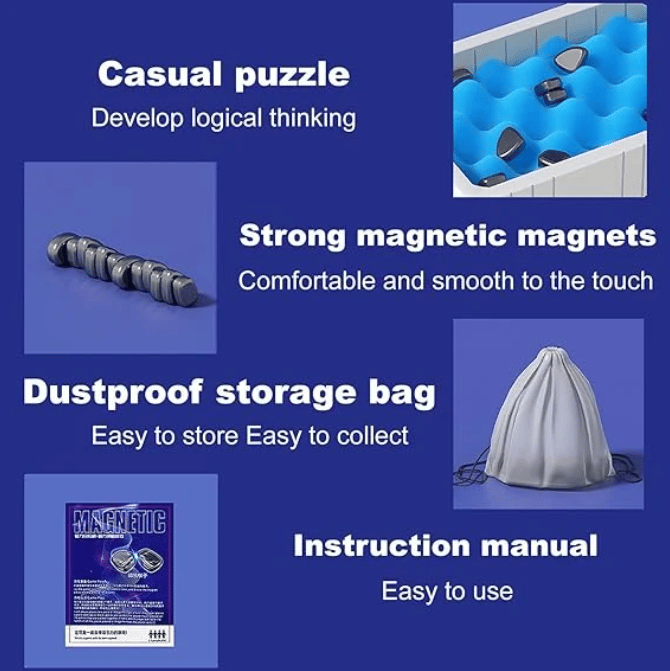 Magnetisk sjakksett | Luvikno
