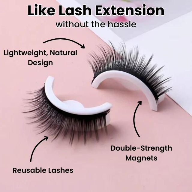 Luvikno | GlamMagnetix — Forførende øyesminke på sekunder, helt uten limstress!