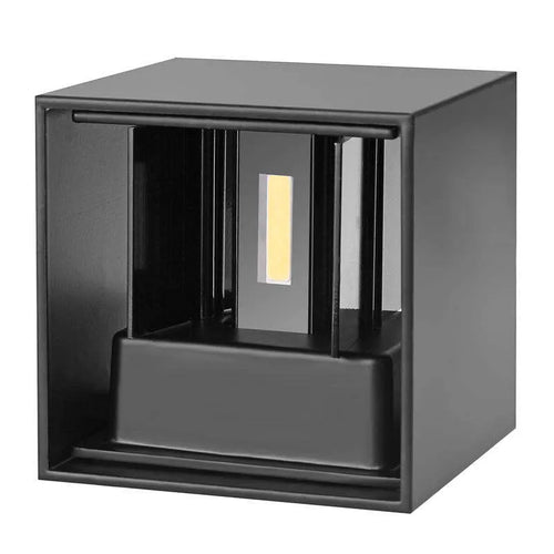 Vegglampe Moderne Svart Aluminium LED Lysarmatur Luvikno