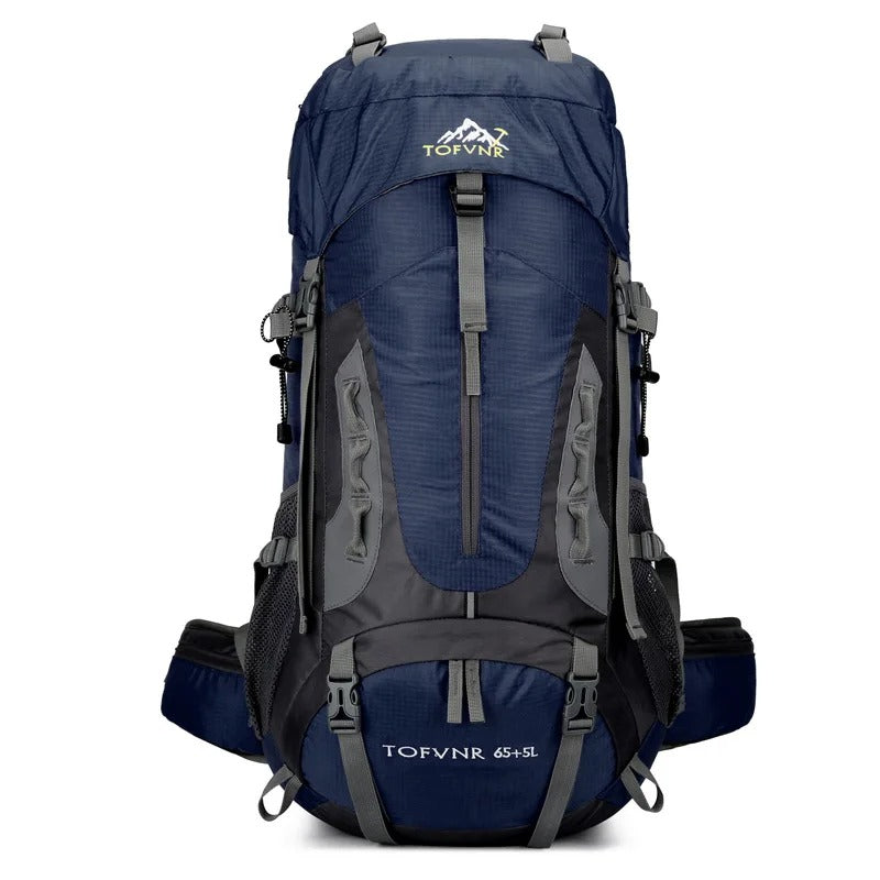 TrailBlazer Ryggsekk – Robust 65L Vanntett Ryggsekk Luvikno