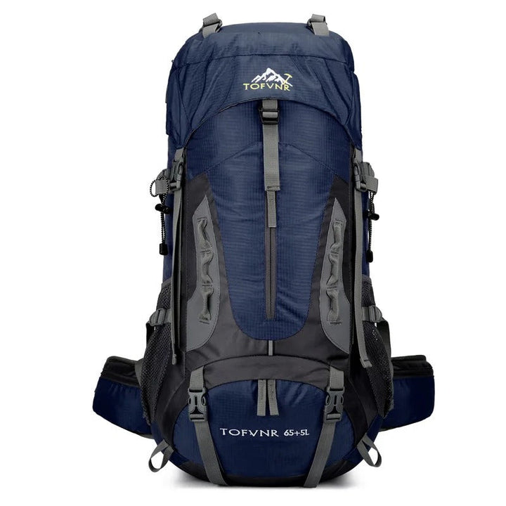 TrailBlazer Ryggsekk – Robust 65L Vanntett Ryggsekk Luvikno
