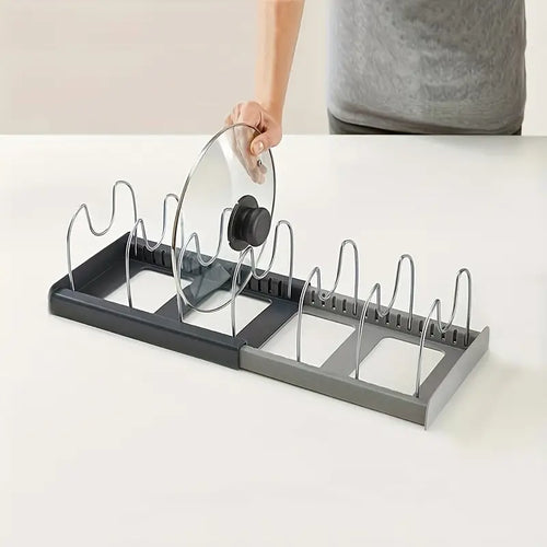NeatStack Kjøkkenutstyr Organizer Justerbar Plassbesparende Oppbevaring | Luvikno