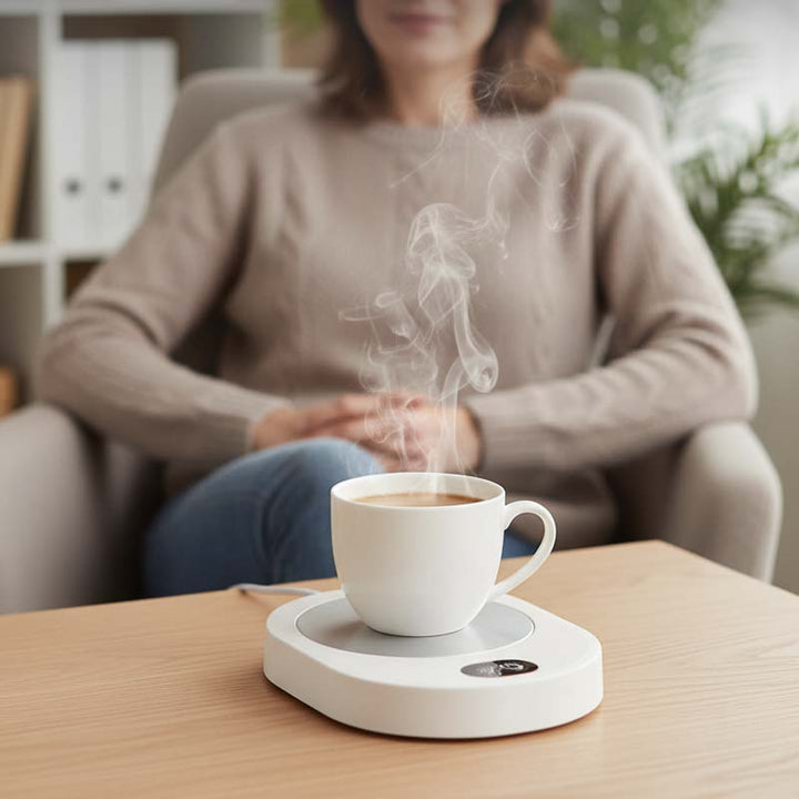 SipWarm – Holder kaffen din på den ideelle temperaturen hele dagen Luvikno