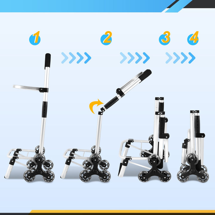 Shopping trolley shopping roller foldable 40L | Luvikno