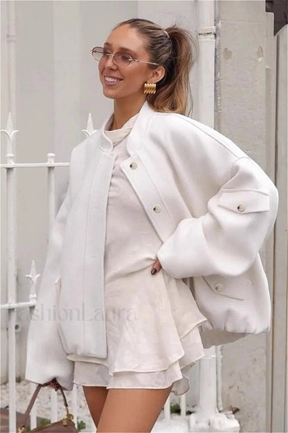 Luvik | Seisokraglinen löysä takki